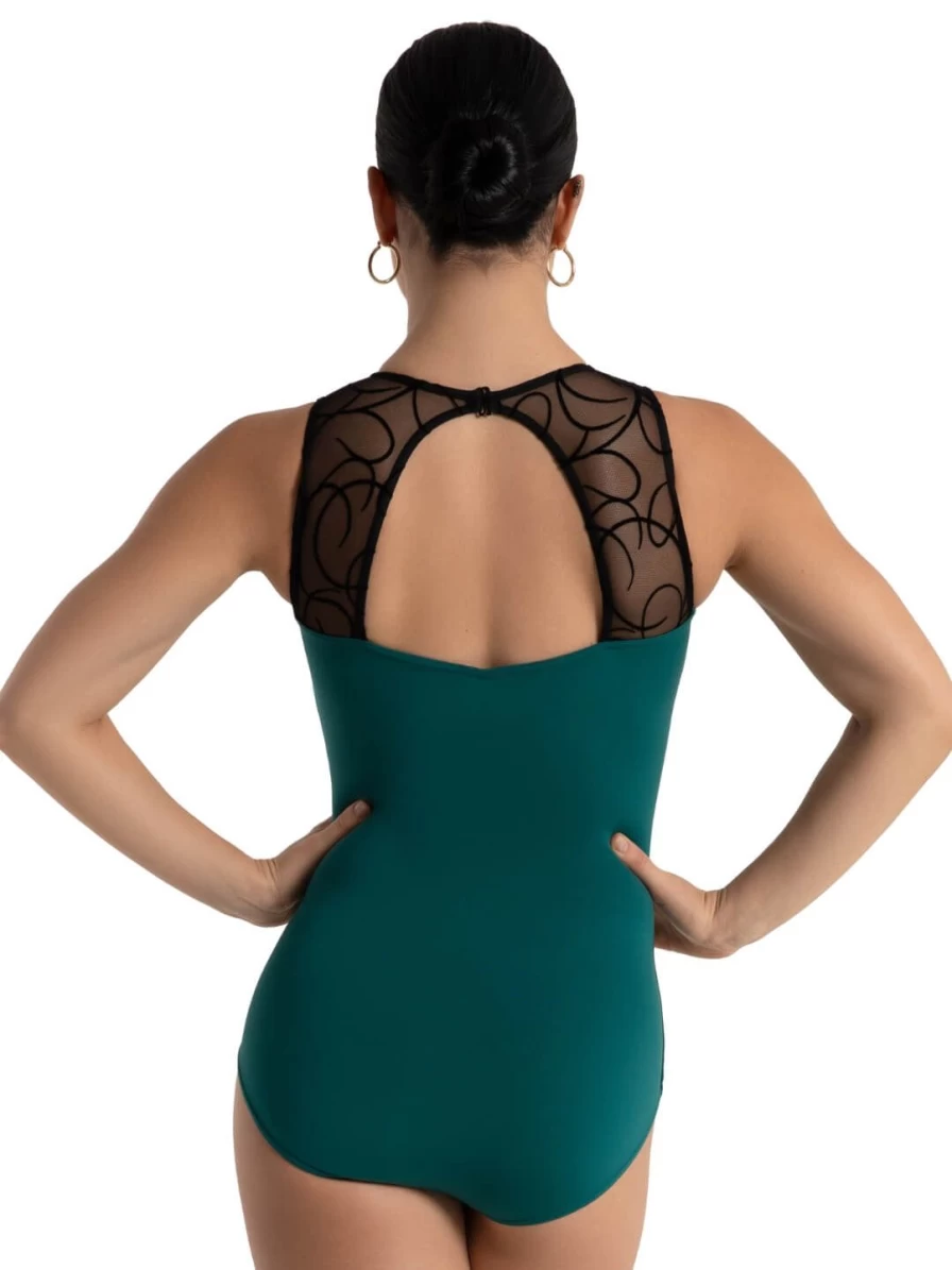 Capezio Diana Leotard - Elegant Majestic Lines for Dance & Performance