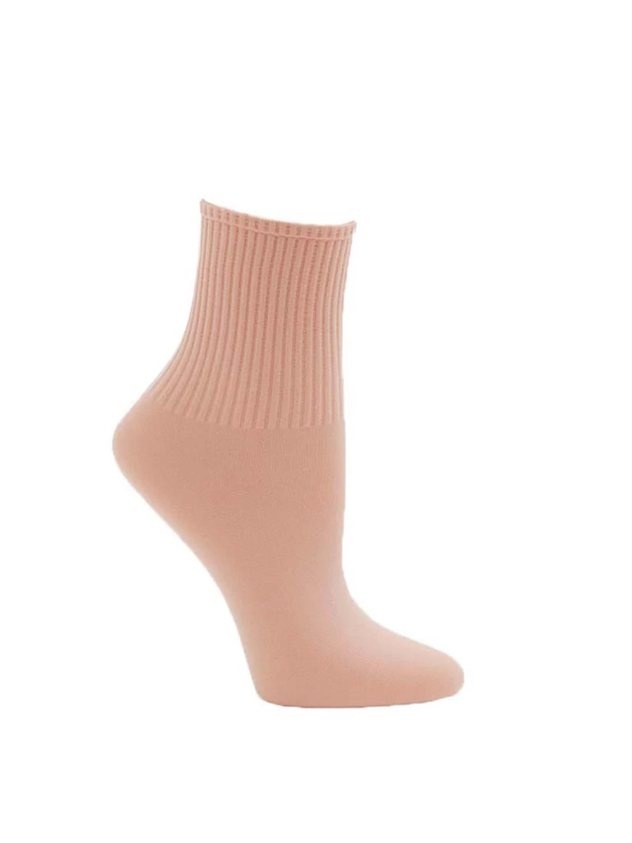Capezio Ribbed Dance Socks - Comfortable Stretchable Performance Footwear for Ballet & Jazz