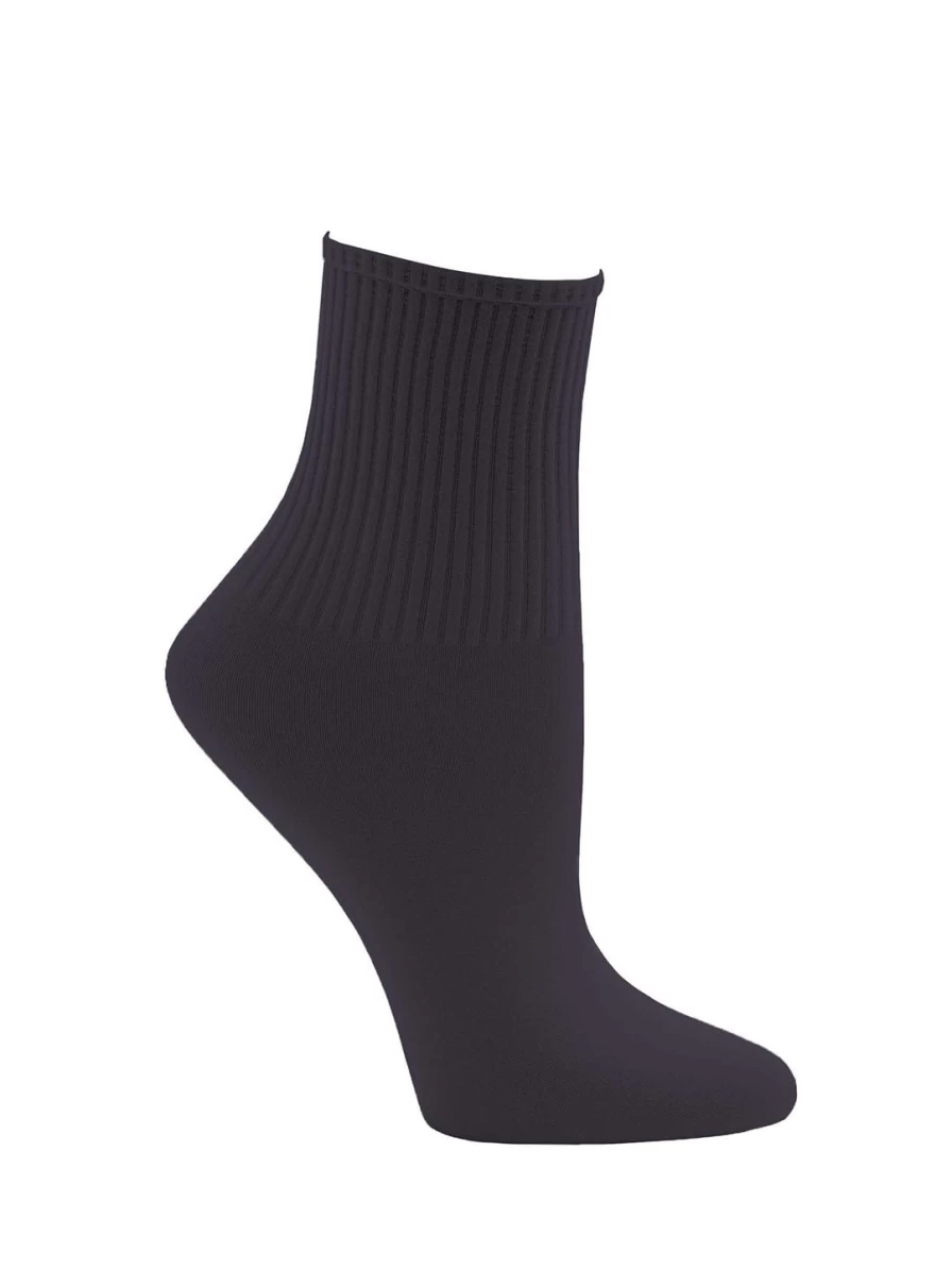 Capezio Ribbed Dance Socks - Comfortable Stretchable Performance Footwear for Ballet & Jazz