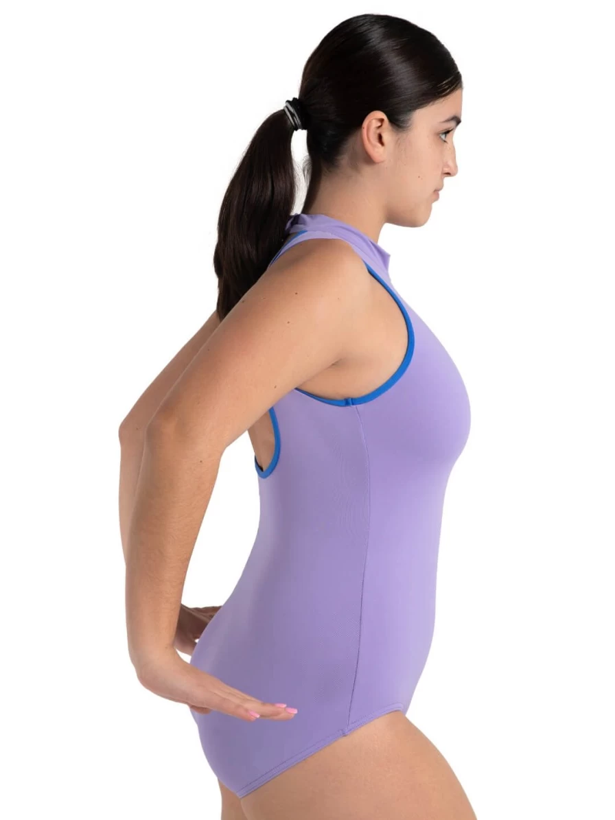 Capezio Color Pop Zip Front Dance Leotard for Ballet & Gymnastics