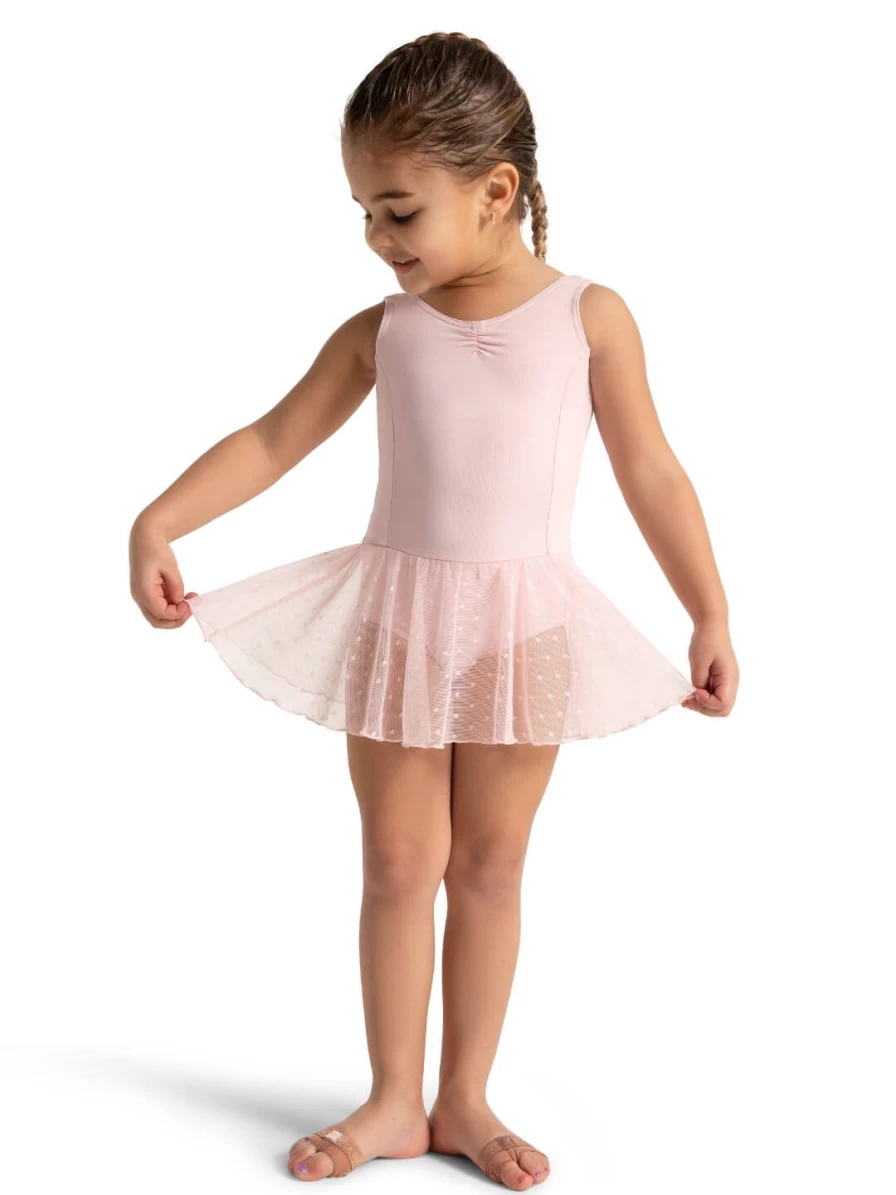 Capezio Girls Spot On Kids Tank Dress - Comfortable & Stylish Dance Wear for Children