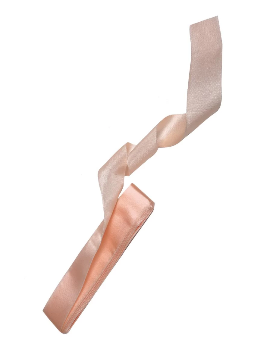 Capezio 7/8" Nylon Ribbon in European Pink - Dancewear Elastic Ribbon for Ballet & Gymnastics