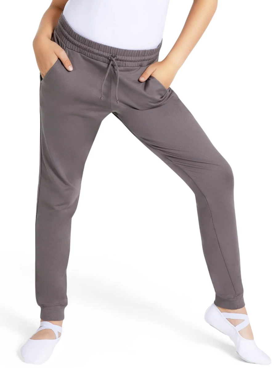 Capezio Studio Collection Gray Dance Pants for Kids