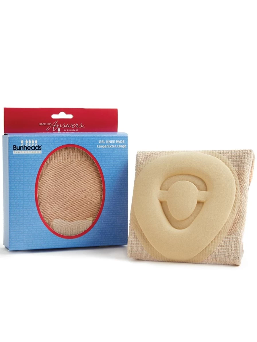 Capezio Natural Gel Knee Pads for Dance, Yoga & Sports – Comfortable Support & Protection