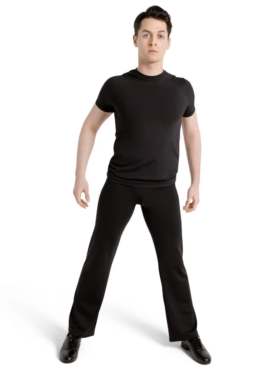 Capezio Men's Studio Collection Black Dance Pants