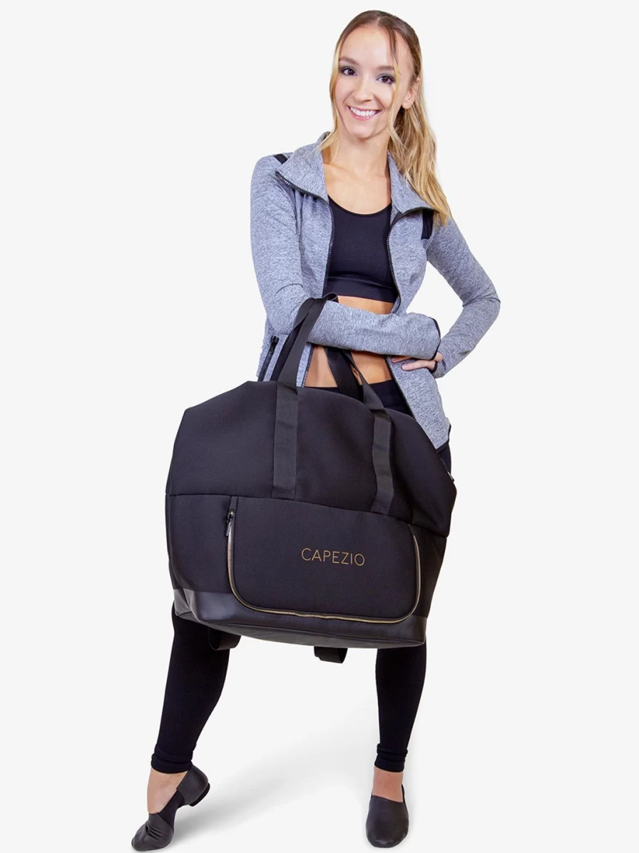 Capezio Black Signature Tote Bag - Stylish & Durable Handbag for Women