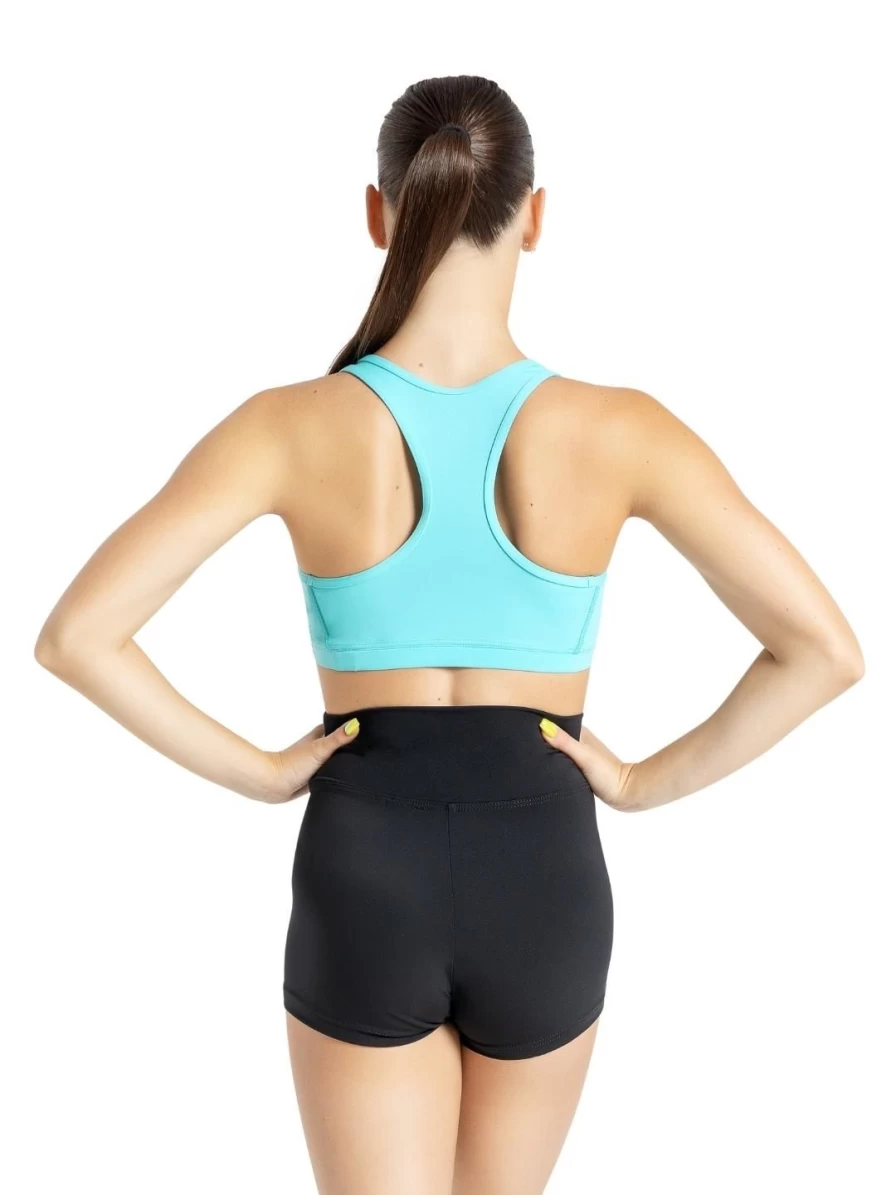 Capezio High Waisted Stretch Shorts for Women - Comfortable Dance & Casual Wear