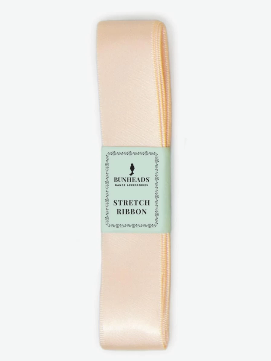 Capezio Light Professional Pink Stretch Ribbon - 1 Pack Elastic Dance Ribbon for Ballet & Gymnastics