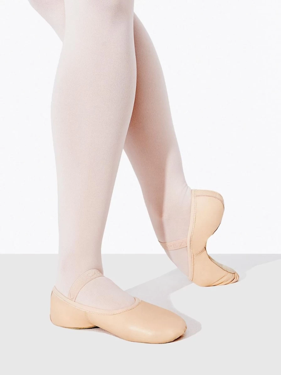 Capezio Clara Split Sole Ballet Shoes for Kids in Ballet Pink - Lightweight Dance Shoes