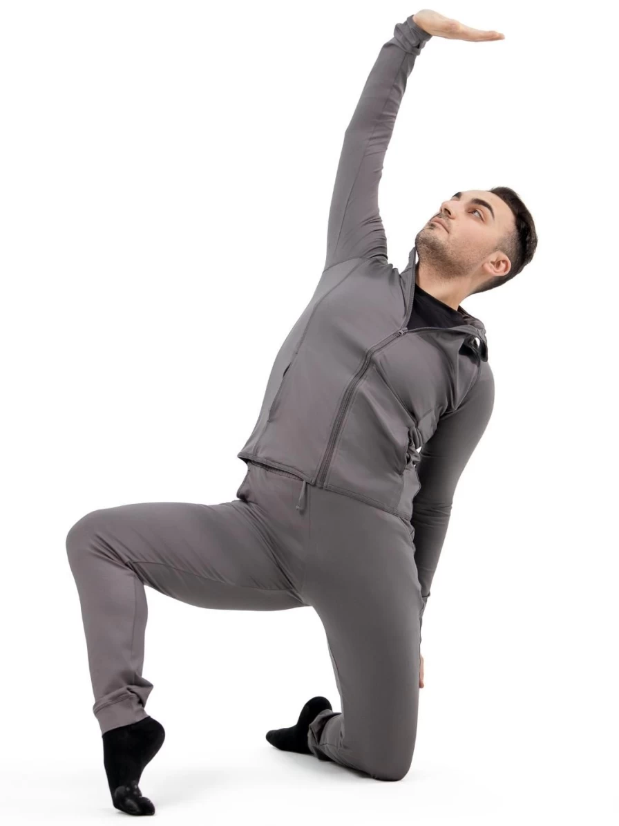 Capezio Studio Collection Jacket - Gray Dancewear for Performers