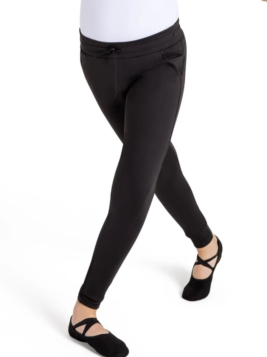 Capezio Black Studio Collection Dance Pants for Kids