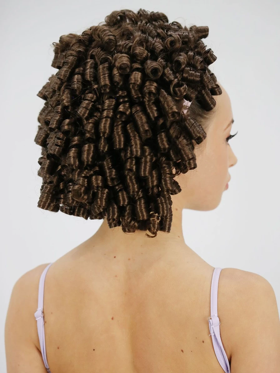 Capezio Professional Performance Wig National Synthetic Hairpiece for Dance and Theater