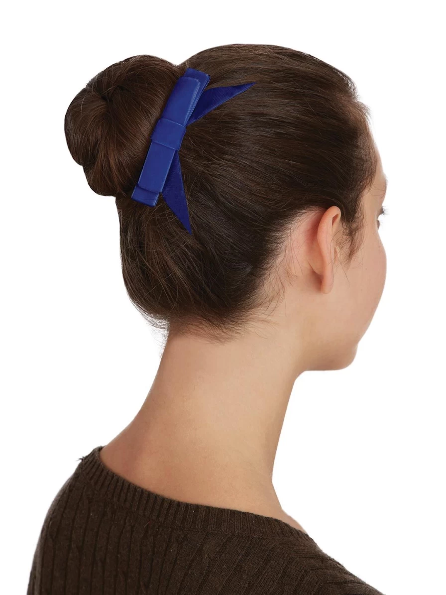 Capezio Mimy Velvet Bow with Tails - Elegant Dance Hair Accessory