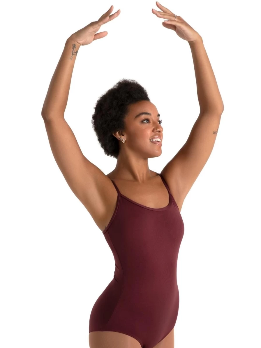 Capezio Studio Collection Camisole Leotard with Bratek for Dance and Performance