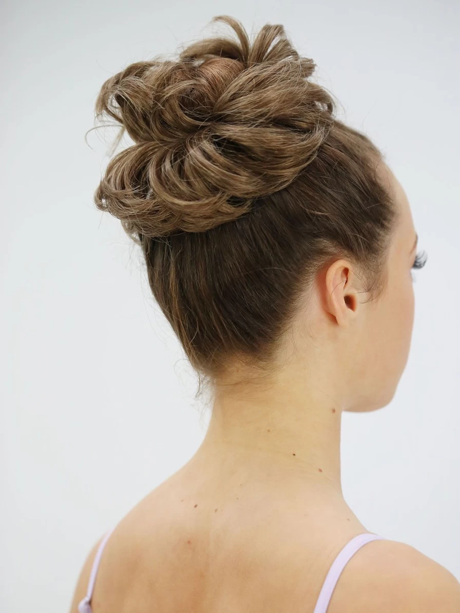 Capezio Large Scrunchy - Premium Hair Tie for Dance & Everyday Use