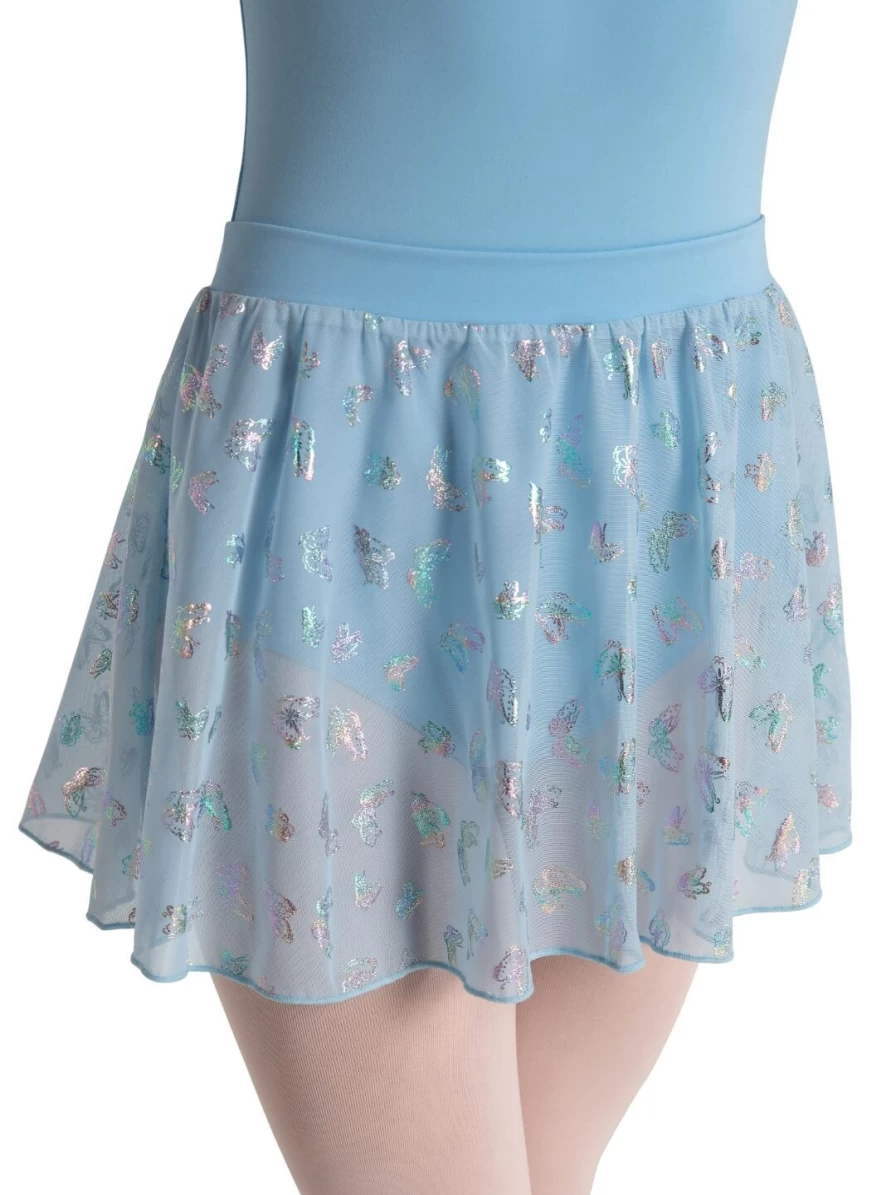 Capezio Girls Social Butterfly Nova Skirt - Stylish Dance Skirt for Kids & Teens