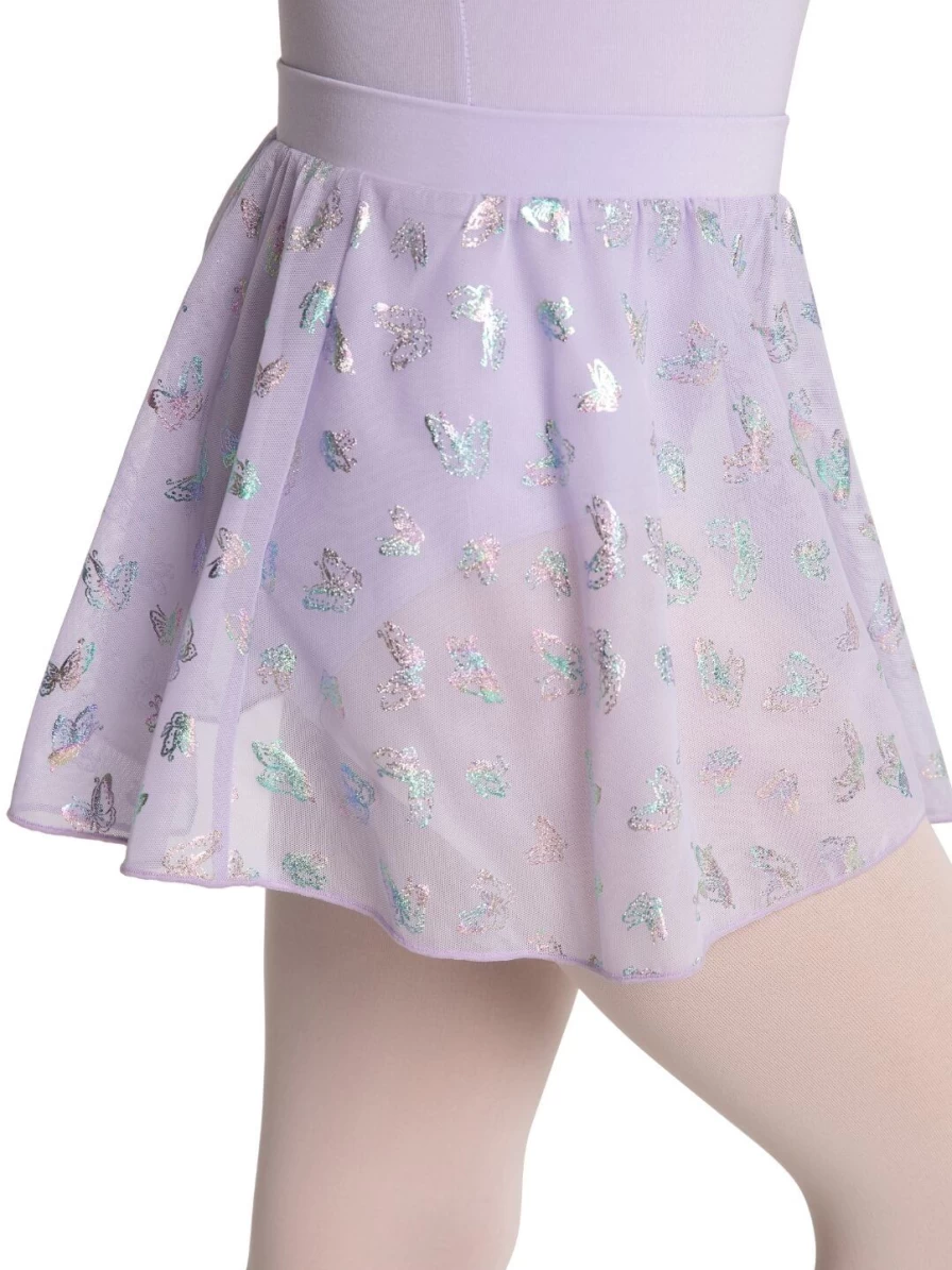 Capezio Girls Social Butterfly Nova Skirt - Stylish Dance Skirt for Kids & Teens