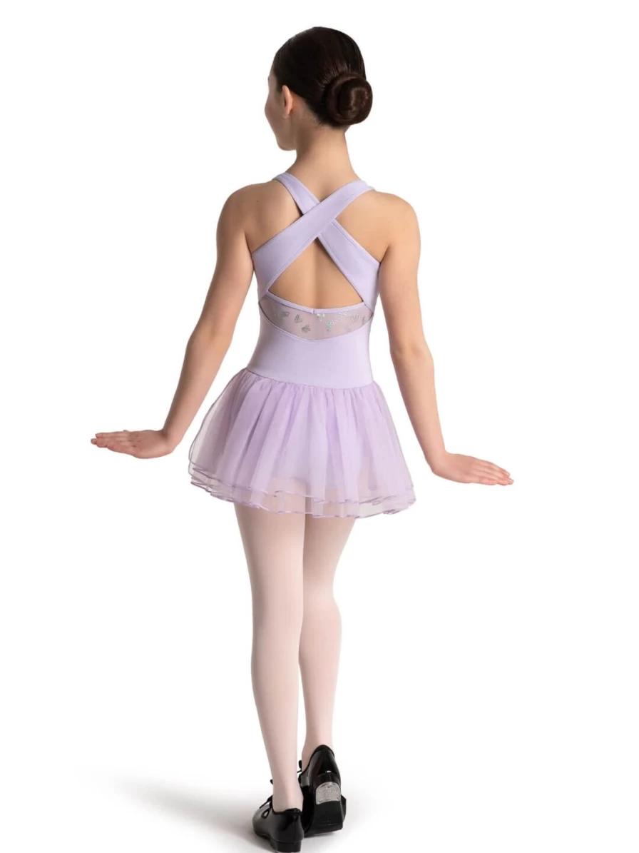 Capezio Girls Monarch Tutu Dress - Social Butterfly Ballet Skirt for Dance & Performance