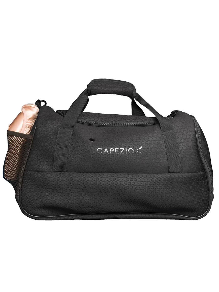 Capezio Black Rock Star Duffle Bag - Stylish & Durable Gym Travel Duffel
