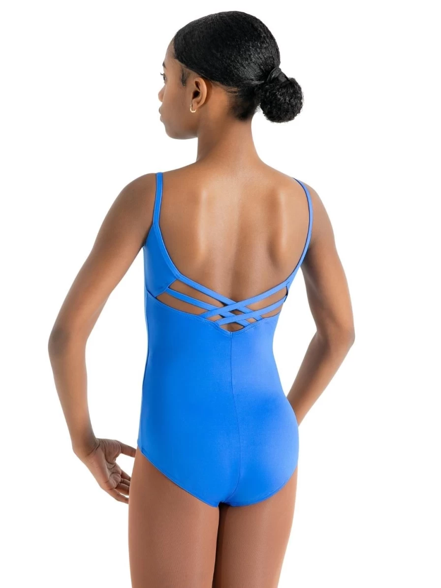 Capezio Studio Collection Strappy Back Camisole Dance Leotard for Ballet & Performance