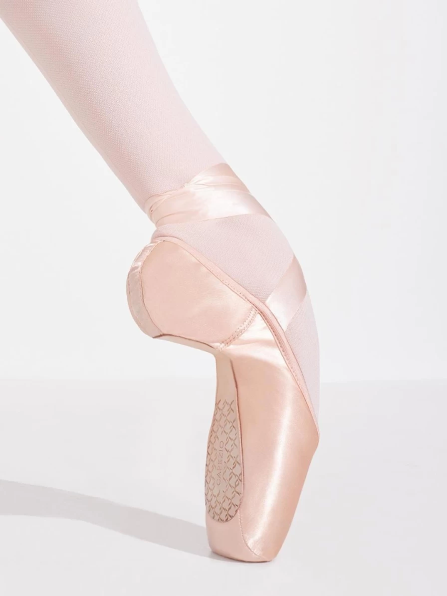 Capezio Cambre Tapered Toe Pointe Shoe with #4 Shank in Petal Pink