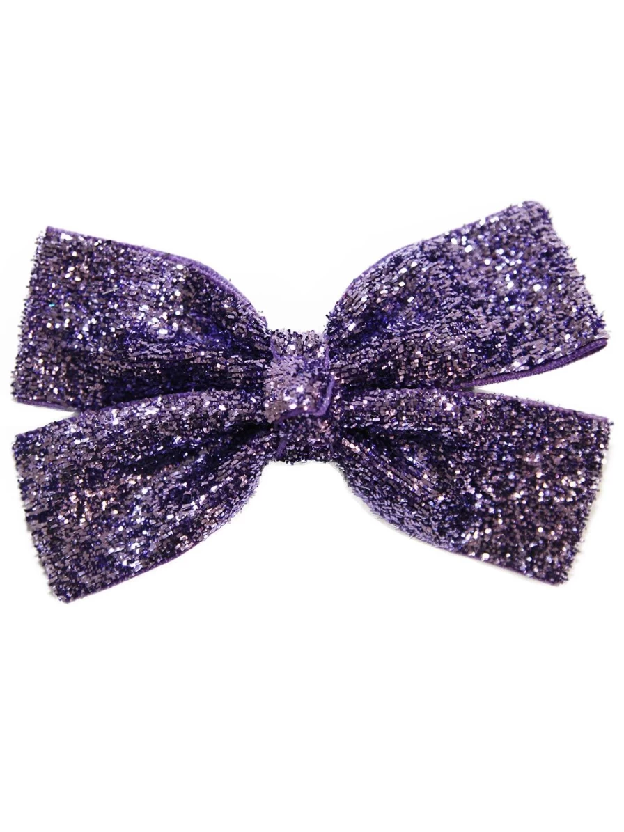 Capezio Mimy Glitter Hair Bow 90mm Sparkling Accessory for Dance & Performance